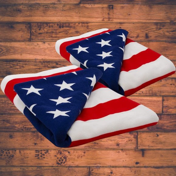 Beach Towels American Flag Soft Towel 40”x60” SZ XL 2 Piece Set Super Absorbent - Picture 2 of 6